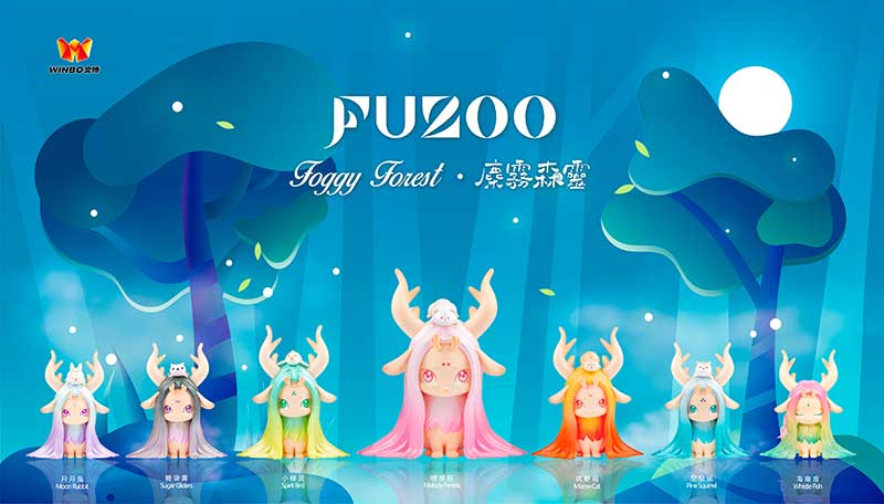 文(wén) 博 x 穎 靈 曆時(shí)一年自(zì)主原創 “ FuZoo ｜芙竺” 版權IP形象 